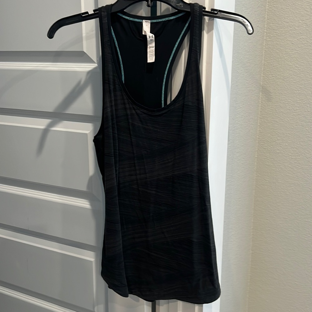 Under Armour gray racerback tank top